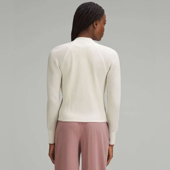 Lululemon Lightweight Ribbed Knit Jacket - Picture 2 of 14